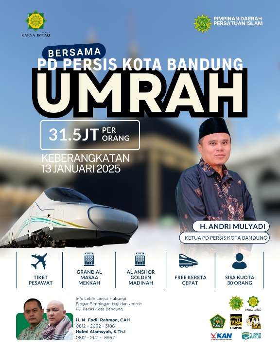 Umroh Bersama PD PERSIS Kabupaten Pasaman